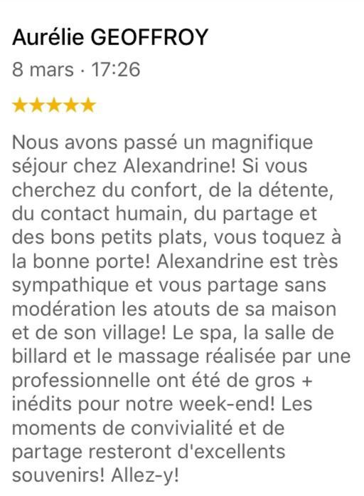 Le Nid D'Alex Spa , Rando Et Table D'Hote Autigny-la-Tour Εξωτερικό φωτογραφία